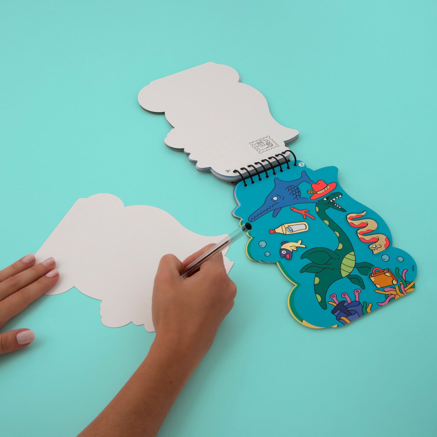 OMY. Dino sticker activity book - Image 2