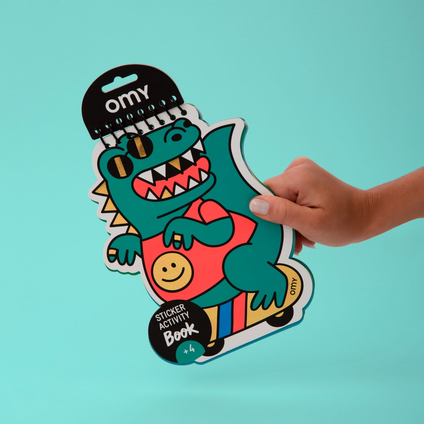 OMY. Dino sticker activity book - Image 3