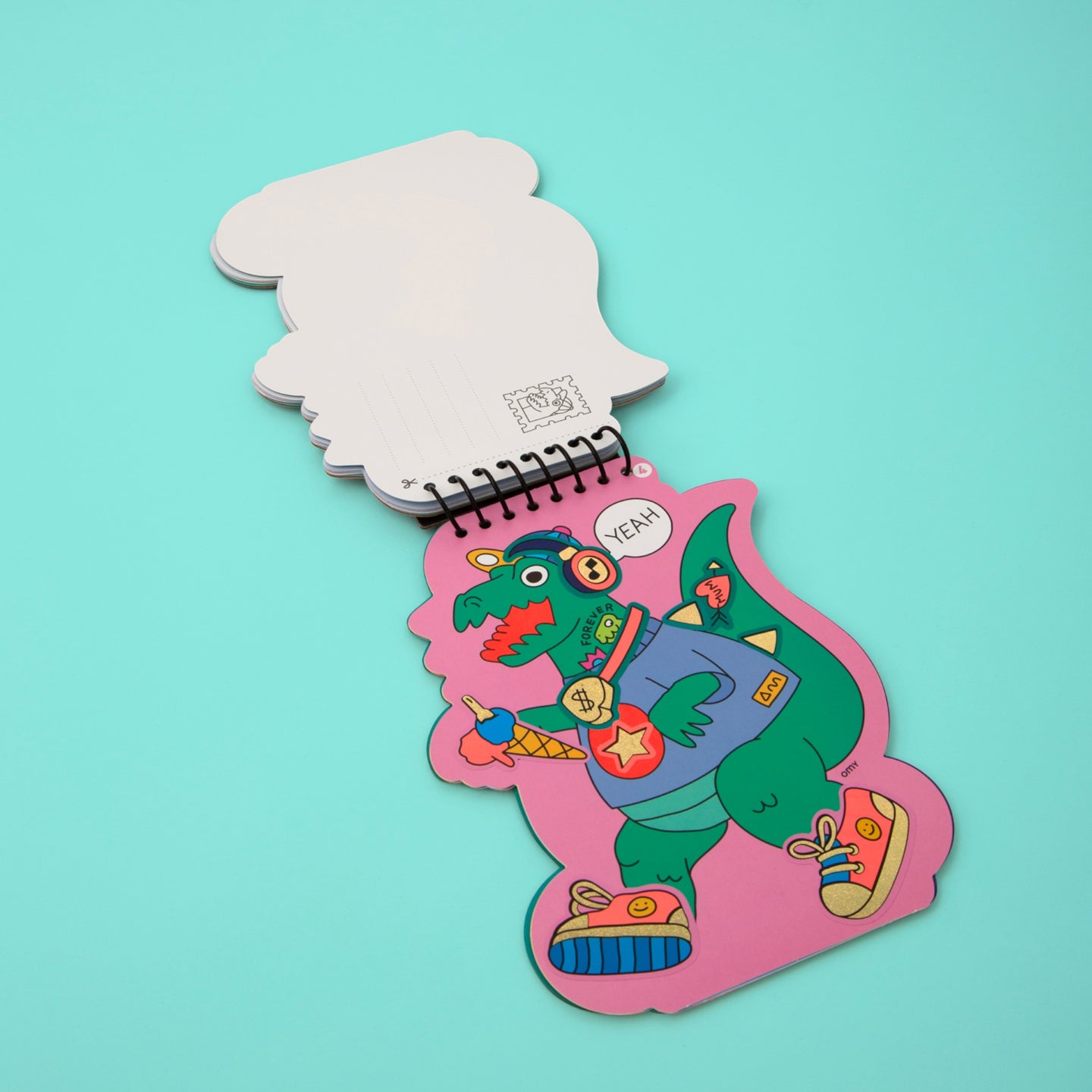 OMY. Dino sticker activity book - Image 5