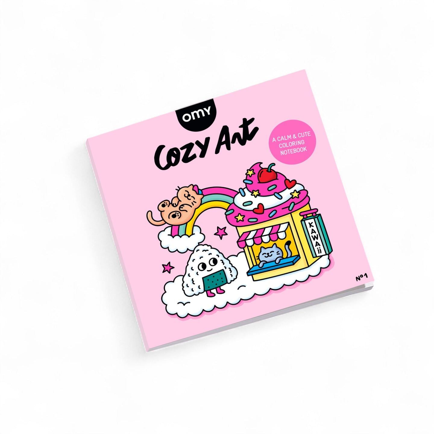 OMY. Cozy Art Kawaii Coloring Book