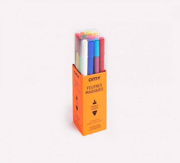 OMY. Set of 16 double-sided markers.