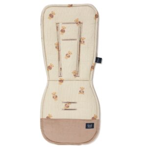 La Millou Stroller Pad Multi Baby Bear Velvet Mocca
