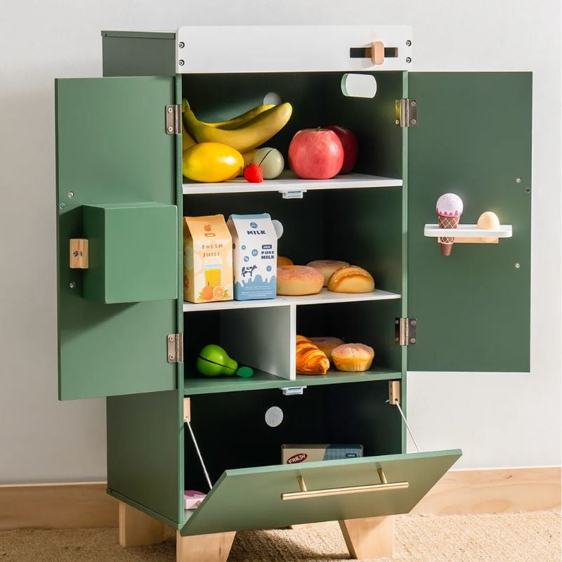 Green and gold refrigerator - Image 3