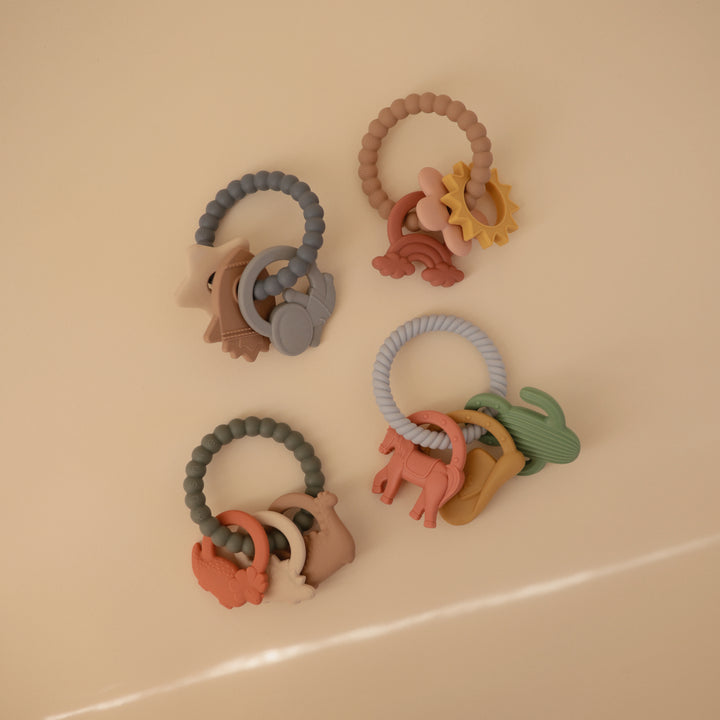 MUSHIE Silicone Space Teething Ring - Image 3