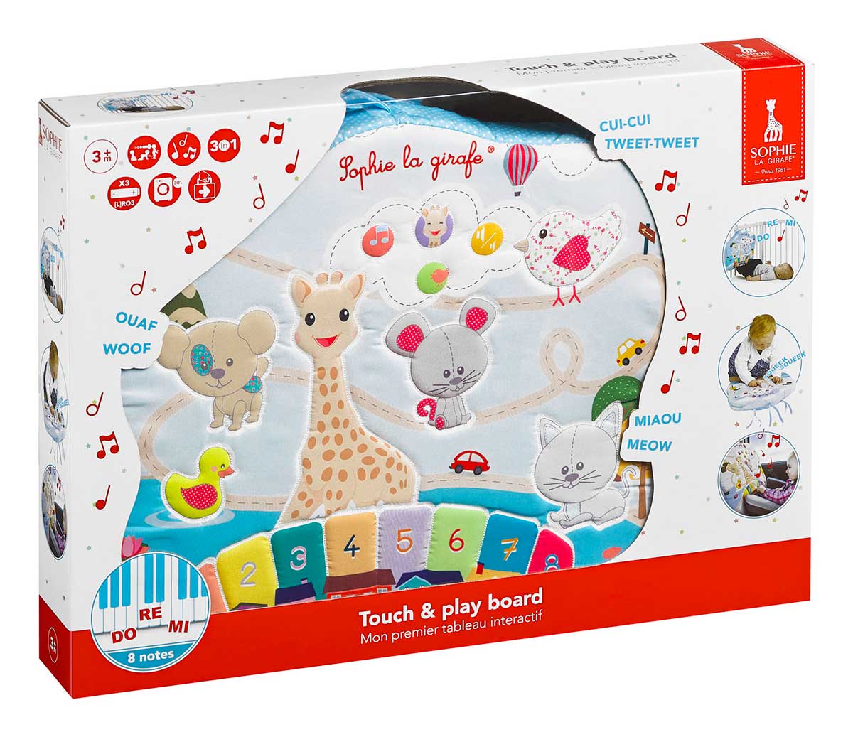 Sophie the Giraffe musical activity panel "Touch & Play" - Image 13