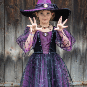 GREAT PRETENDERS Amethyst the Spider Witch with Hat 3-4Y