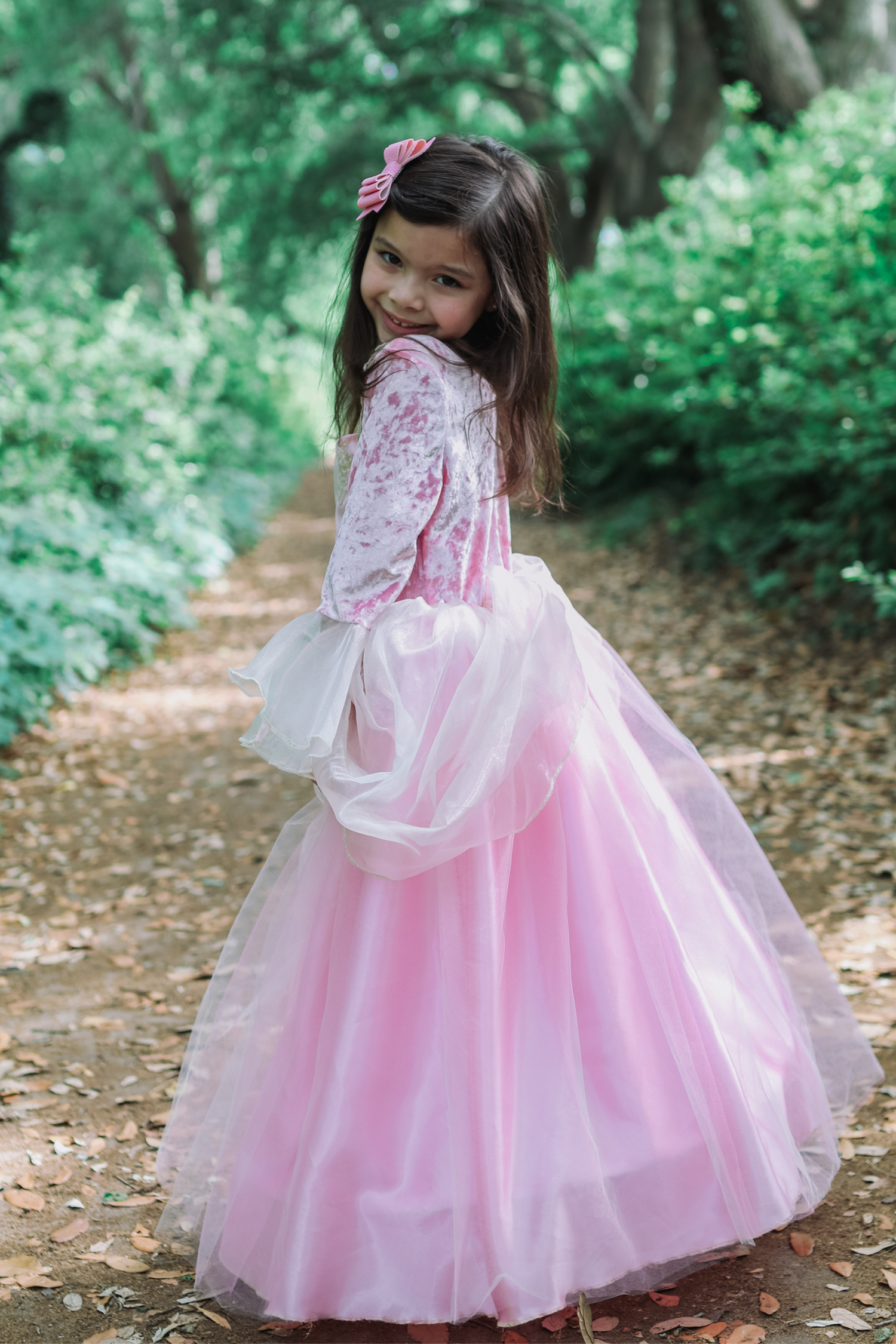 GREAT PRETENDERS Pink Rose Princess Dress 3-4Y - Image 4