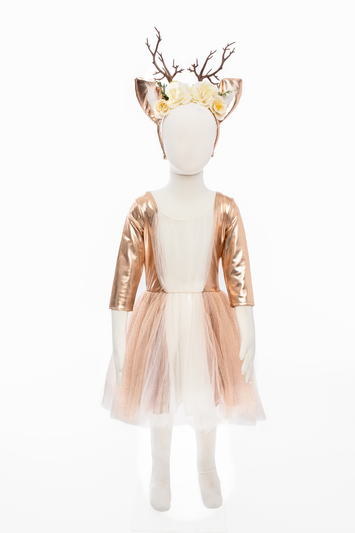 GREAT PRETENDERS Woodland Deer Dress with Headband 3-4Y