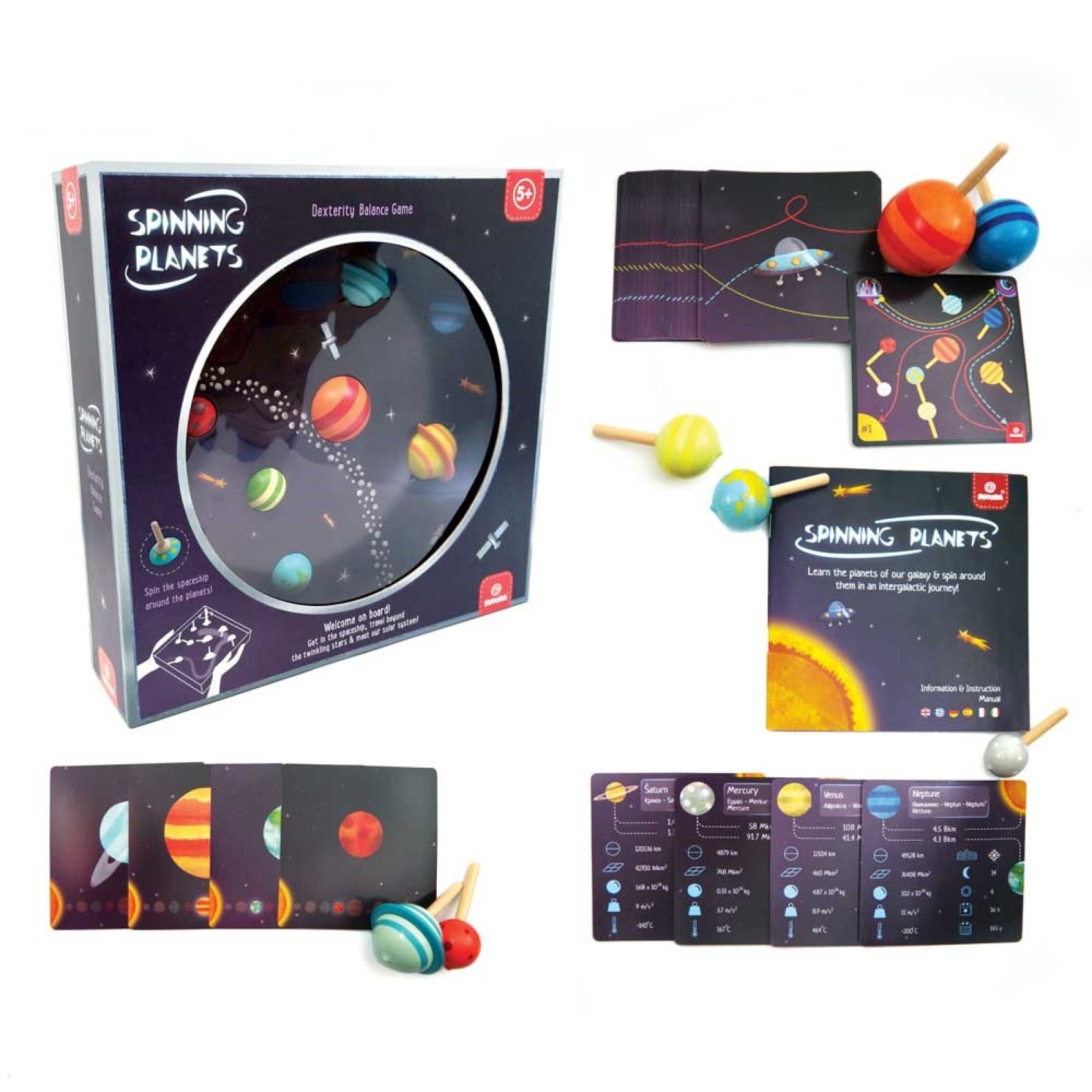 SVOORA Spinning Planets Game Travel in our solar system - Image 2