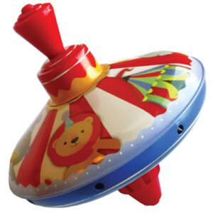 SVOORA Retro Tin Circus Spinning Top