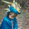 GREAT PRETENDERS Emerald the Metallic Dragon 3-4Y