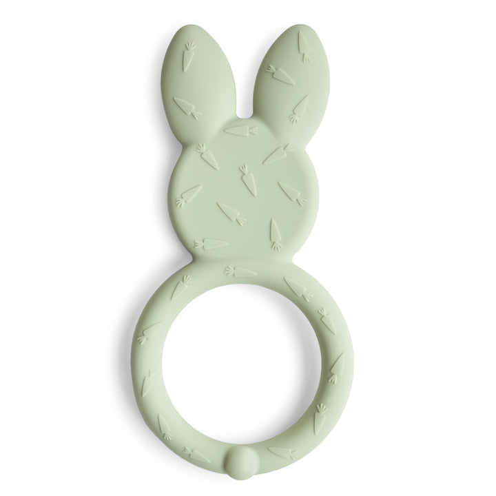 MUSHIE Silicone Bunny Teether Sage - Image 2