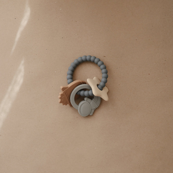 MUSHIE Silicone Space Teething Ring - Image 7