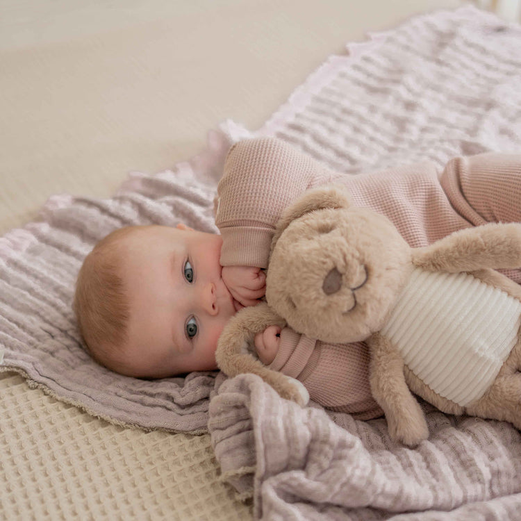 FLOW. Milo (brown) - Rechargeable heartbeat comforter - Image 2