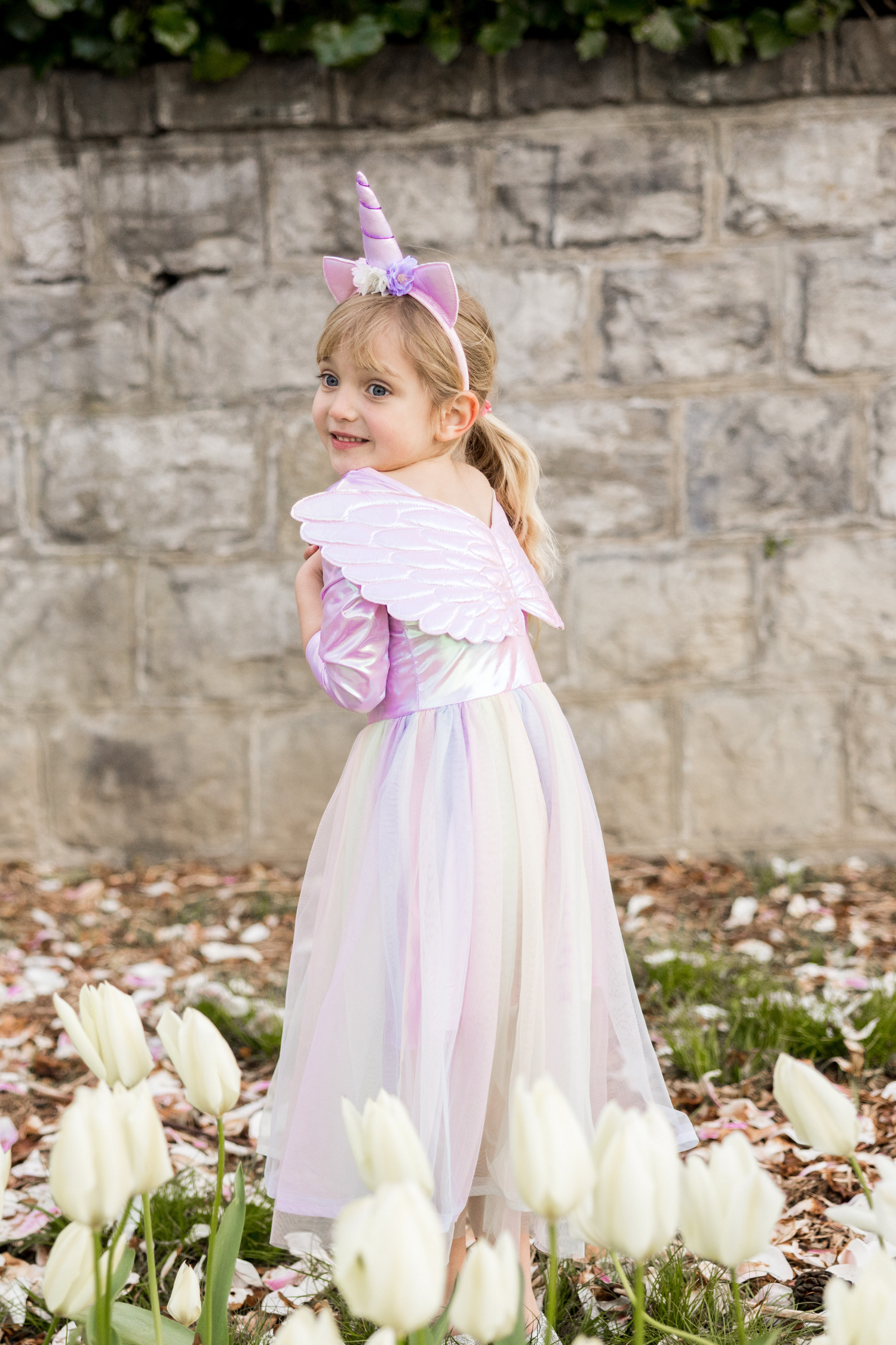 GREAT PRETENDERS Unicorn Dress with Wings & Headband 5-6Y - Image 9
