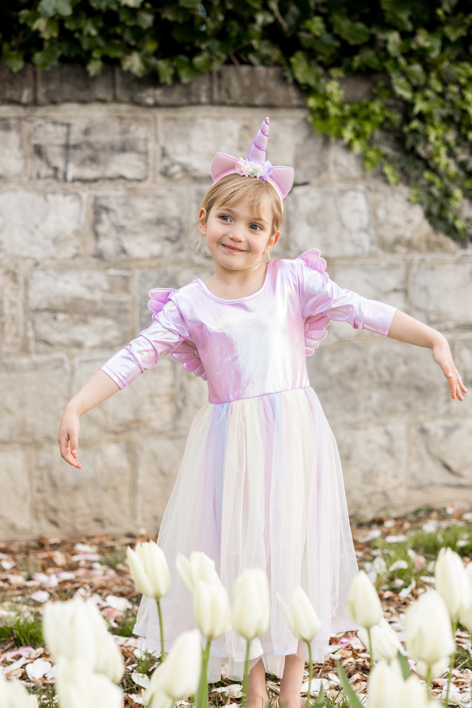GREAT PRETENDERS Unicorn Dress with Wings & Headband 5-6Y - Image 10