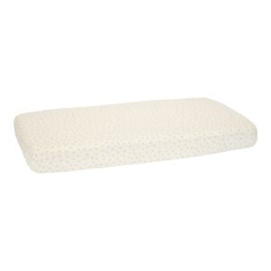 LITTLE DUTCH. Fitted sheet Blueberry Leaves 90x200