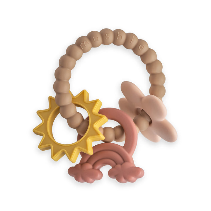 MUSHIE Silicone Nature Teething Ring