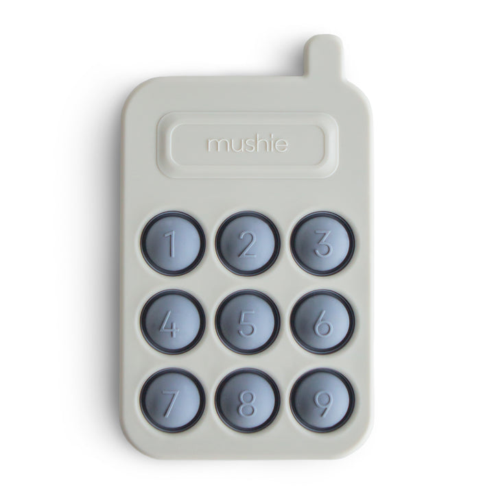 MUSHIE Phone Press Toy Blue