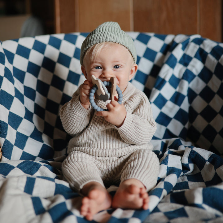 MUSHIE Silicone Space Teething Ring - Image 5