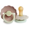 FRIGG Daisy - Round Latex 2-Pack Pacifiers - Blush night/Cream night - Size 2 6M+