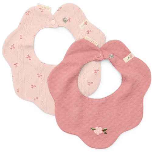 LITTLE DUTCH Bandana bibs 2pcs Fairy Garden - One Size NOOS