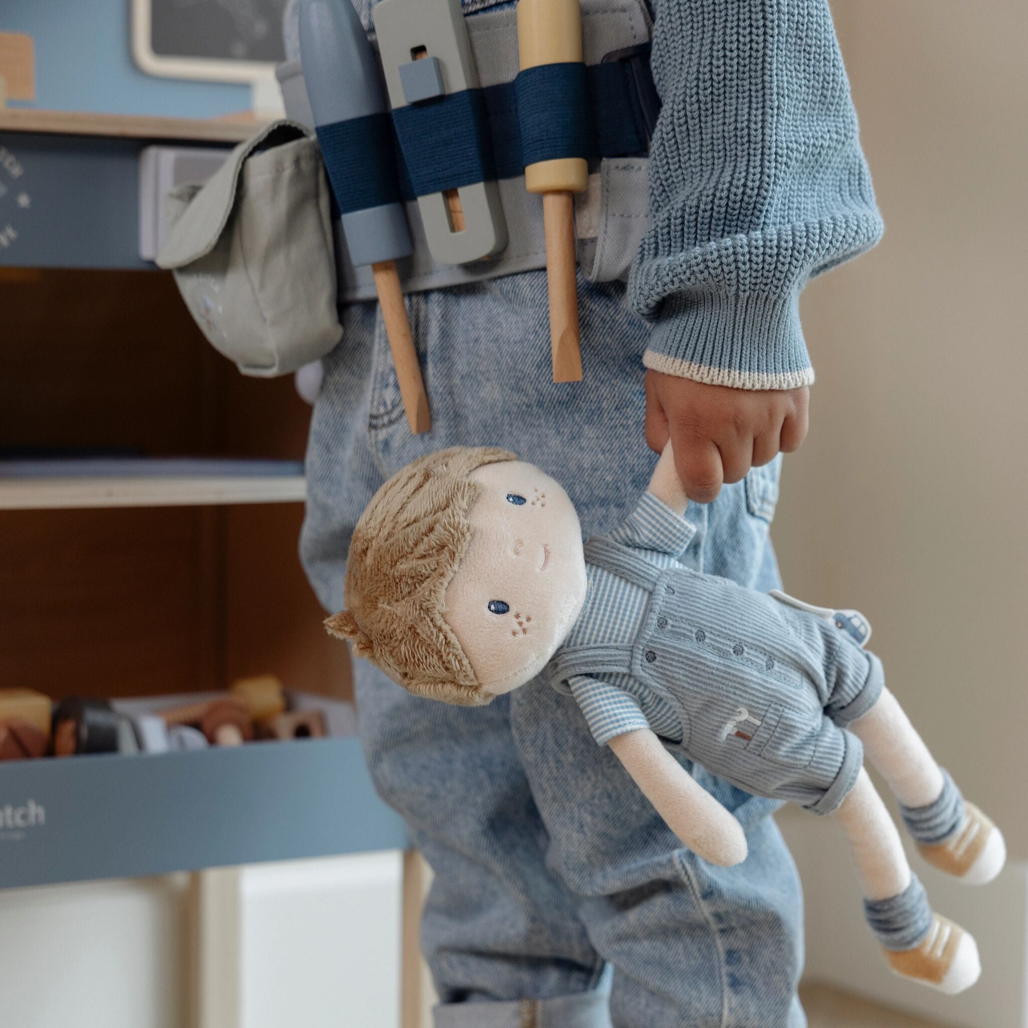 LITTLE DUTCH. Cuddle doll Jim - 35 cm - Image 4