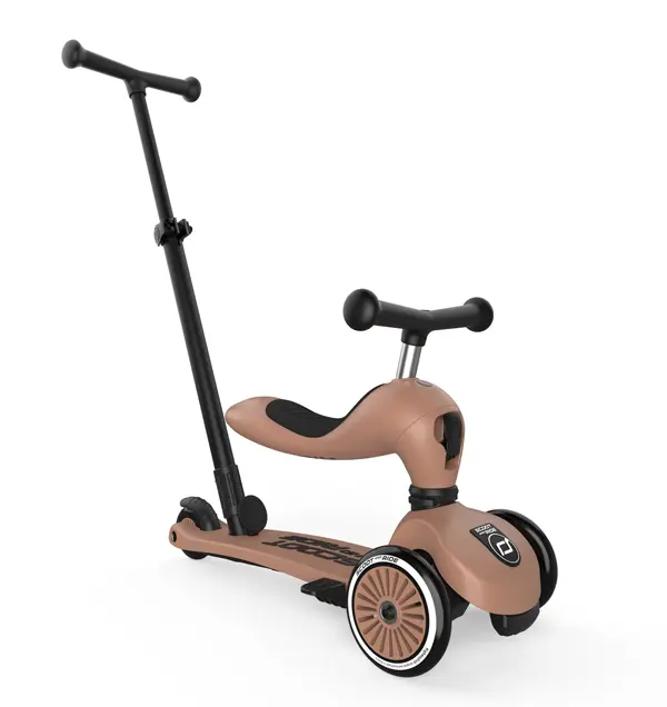 SCOOT & RIDE HIGHWAYKICK 1 PUSH & GO MOCHA