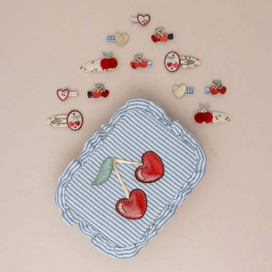 MIMI & LULA STRIPED CHERRY BAG - Image 4