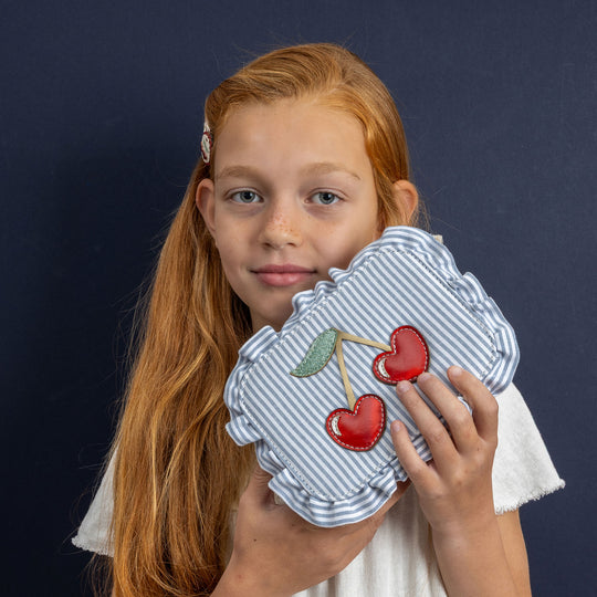 MIMI & LULA STRIPED CHERRY BAG - Image 6