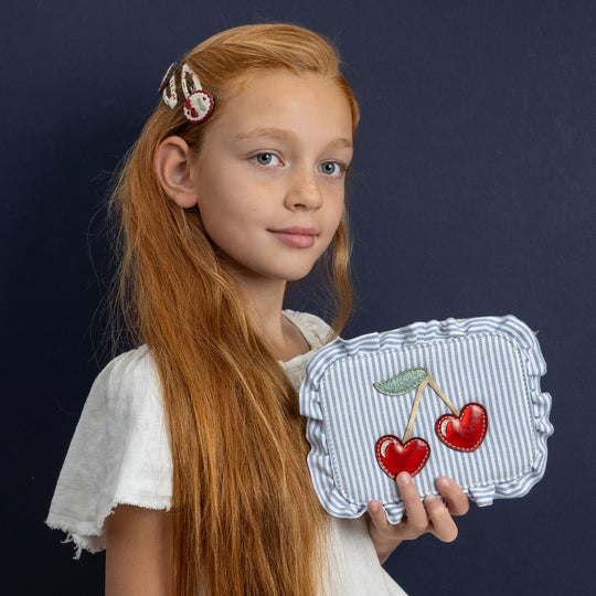 MIMI & LULA STRIPED CHERRY BAG - Image 3