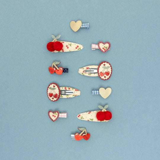 MIMI & LULA RED CHERRIES MINI CLIPS - Image 6