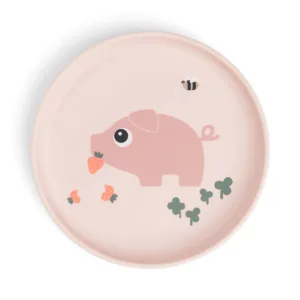 Foodie plate - Tiny farm - Powder