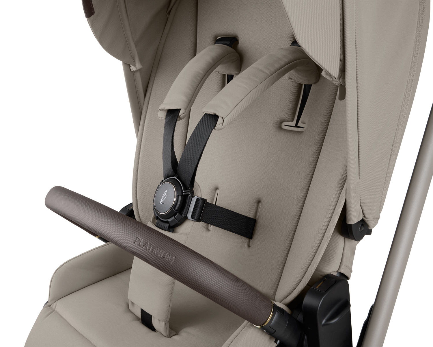 Kikkaboo Stroller 5in1 Travel System Goya Platinum Champagne - Image 12