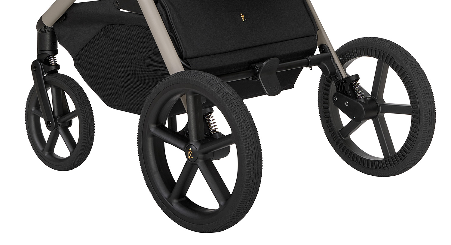 Kikkaboo Stroller 5in1 Travel System Goya Platinum Champagne - Image 15