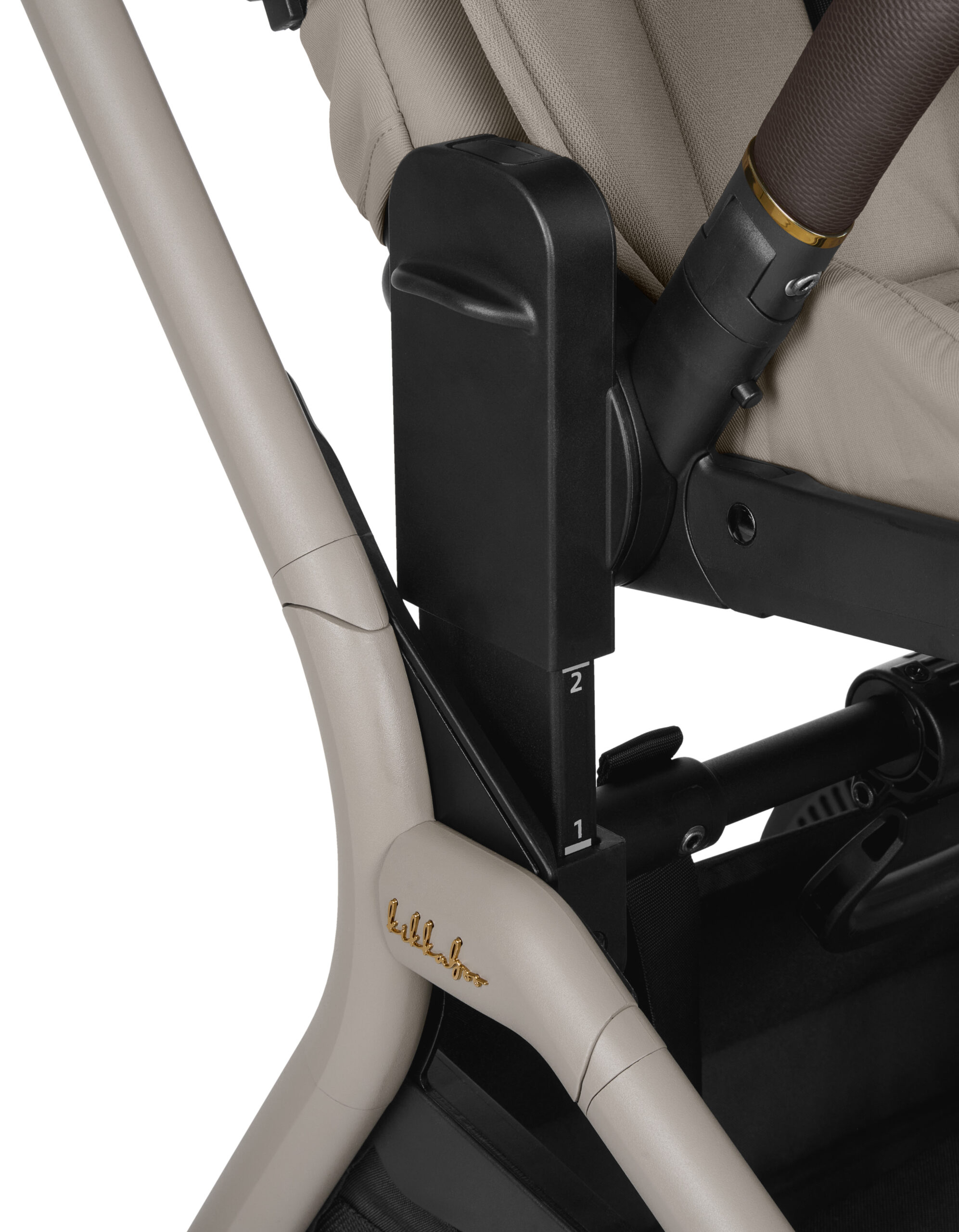 Kikkaboo Stroller 5in1 Travel System Goya Platinum Champagne - Image 18