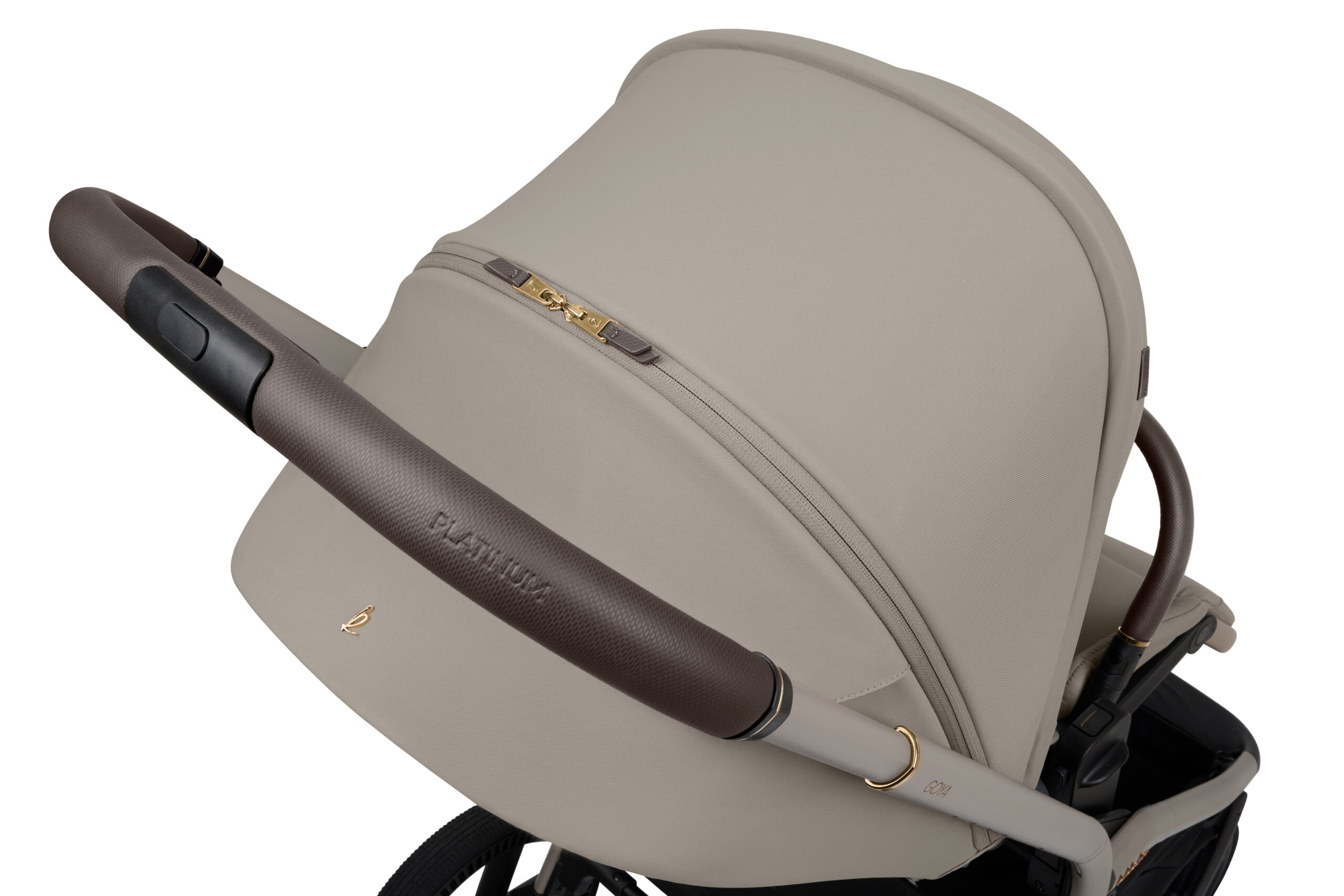 Kikkaboo Stroller 5in1 Travel System Goya Platinum Champagne - Image 19
