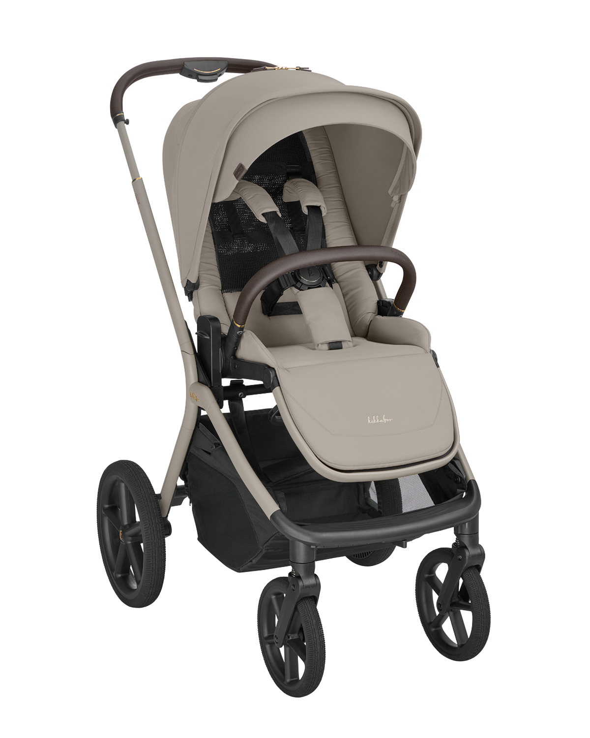 Kikkaboo Stroller 5in1 Travel System Goya Platinum Champagne - Image 3