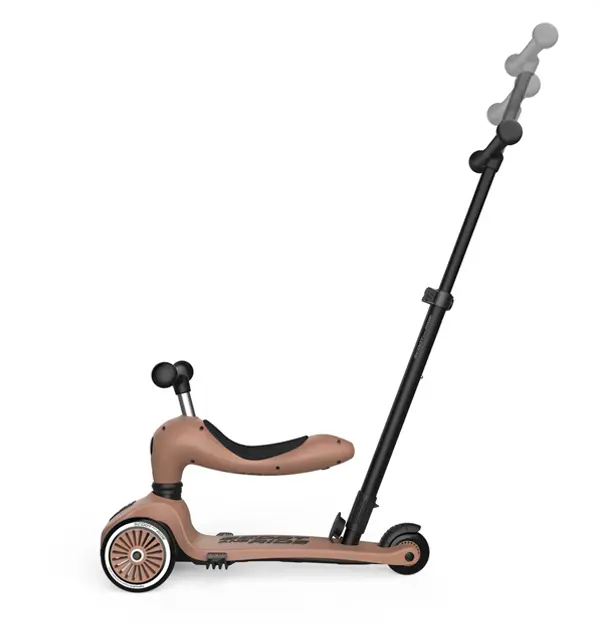 SCOOT & RIDE HIGHWAYKICK 1 PUSH & GO MOCHA - Image 4