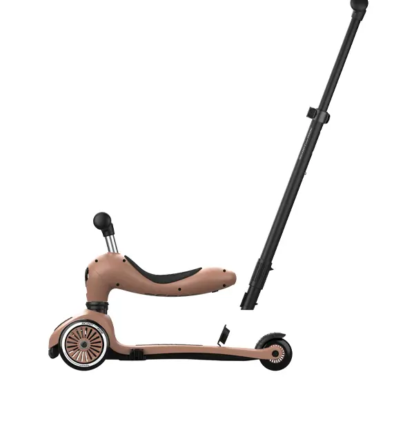 SCOOT & RIDE HIGHWAYKICK 1 PUSH & GO MOCHA - Image 6