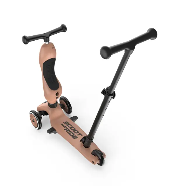 SCOOT & RIDE HIGHWAYKICK 1 PUSH & GO MOCHA - Image 9