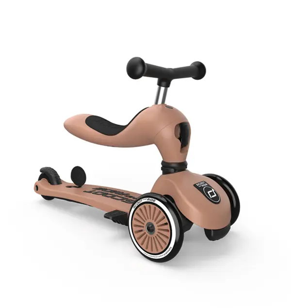 SCOOT & RIDE HIGHWAYKICK 1 PUSH & GO MOCHA - Image 7