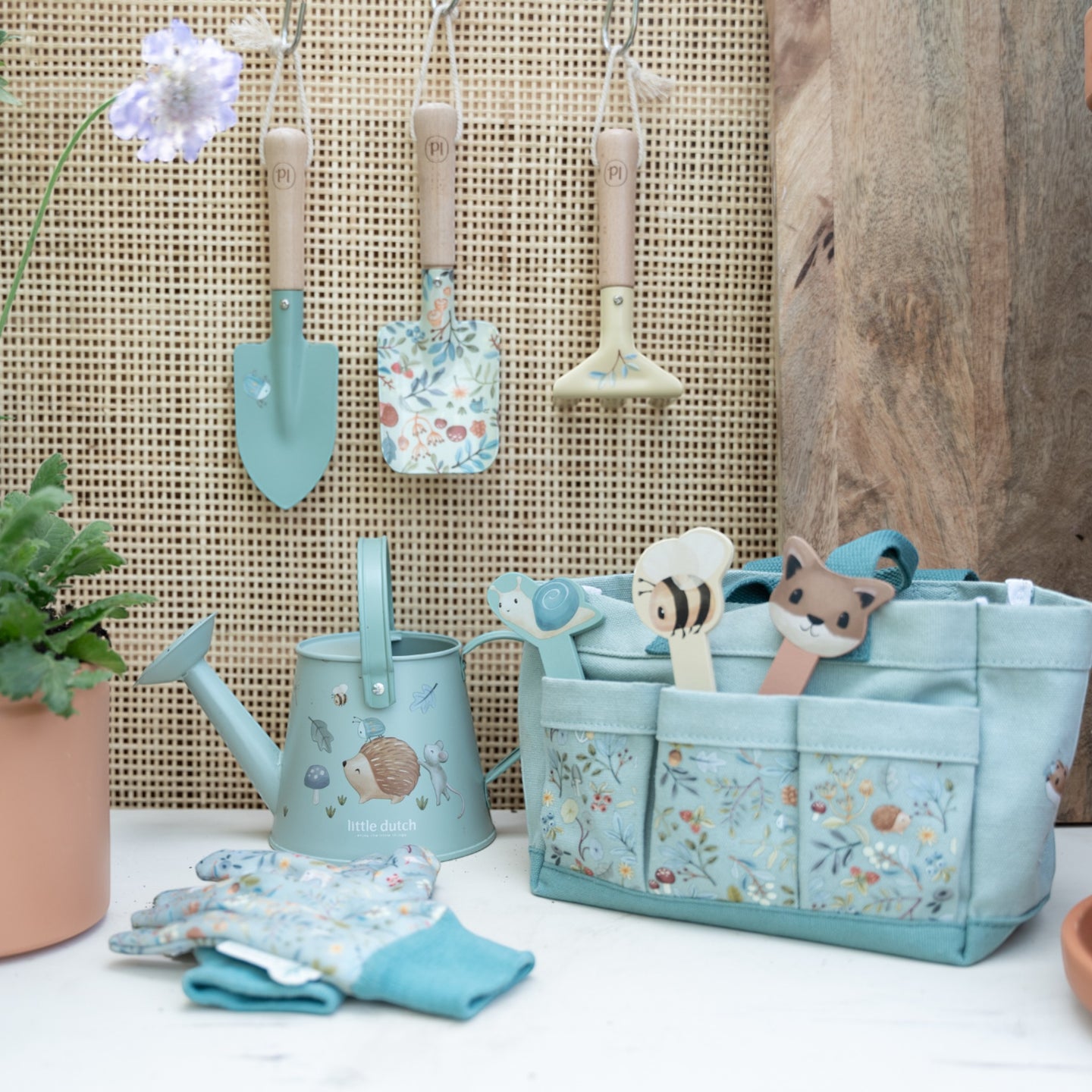 LITTLE DUTCH. Garden Gift Set Forest Friends (10 pcs) - Image 4