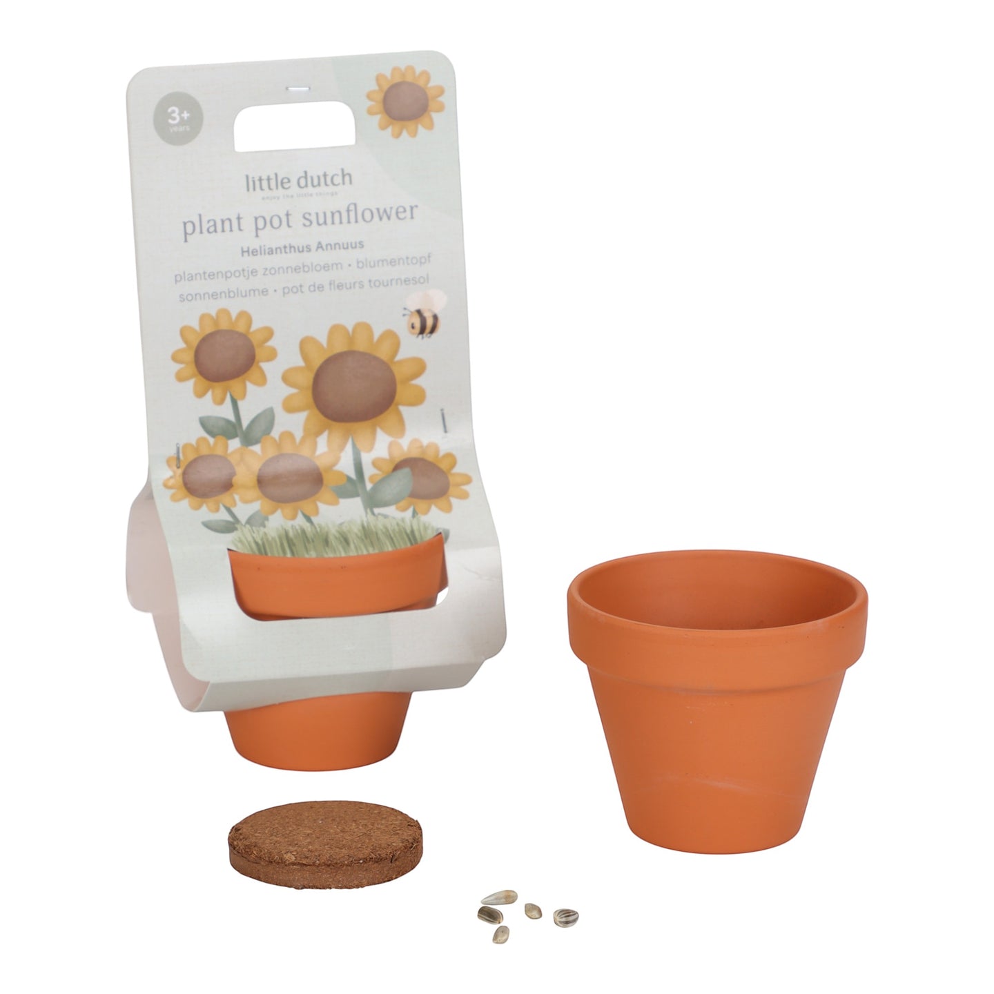 LITTLE DUTCH. Sunflower Pot - Image 2