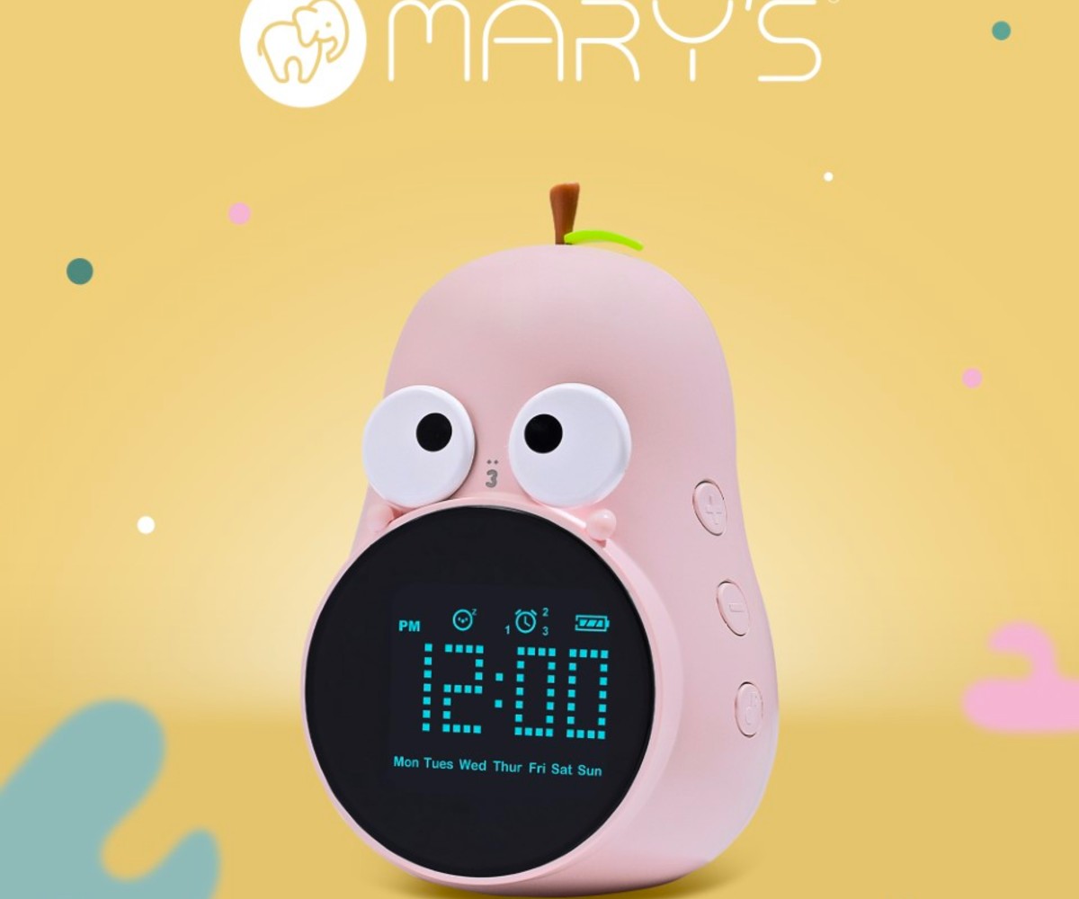 MARY'S ALARM CLOCK PEAR PINK - Image 3