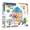 MAGNA-TILES Puppy Park 27 Pieces – Magnetic STEM Tiles with Pet Park