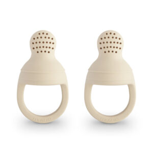 MUSHIE Silicone Fresh Food Feeder Shifting Sand