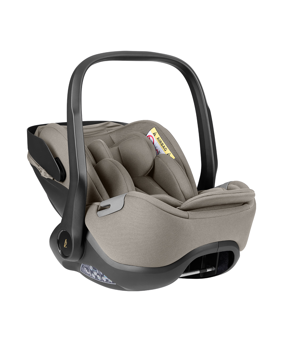 Kikkaboo Stroller 5in1 Travel System Goya Platinum Champagne - Image 31