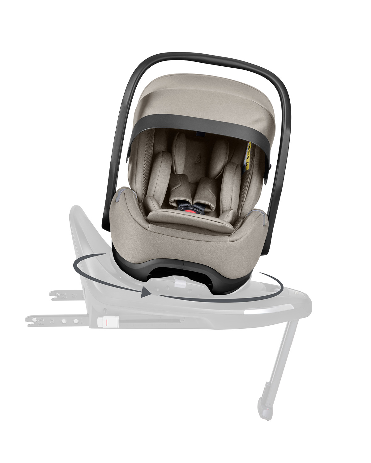 Kikkaboo Stroller 5in1 Travel System Goya Platinum Champagne - Image 26
