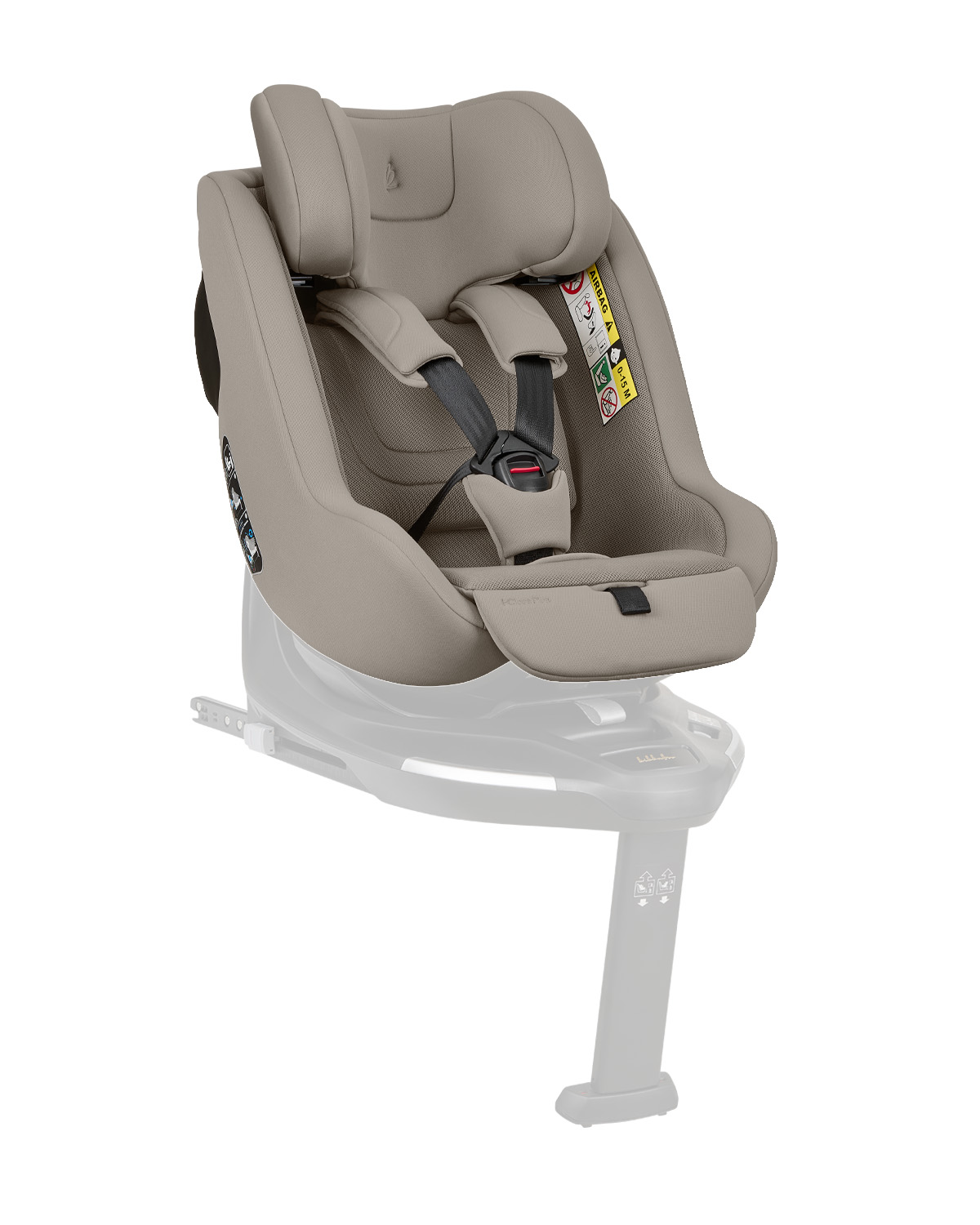Kikkaboo Stroller 5in1 Travel System Goya Platinum Champagne - Image 32